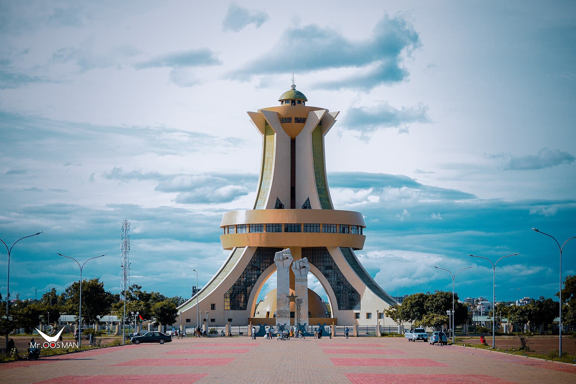 Architecture de terre de Ouagadougou, Burkina Faso